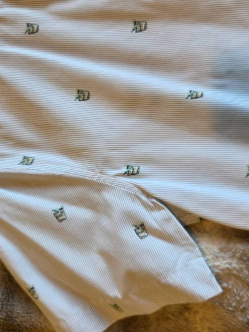 Banana Republic cocktail print shirt size L